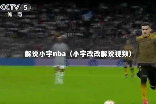 解说小宇nba（小宇改改解说视频）